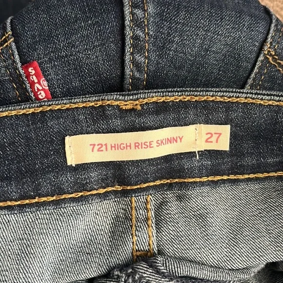 Levi’s 721 high rise skinny jean - Picture 3 of 4